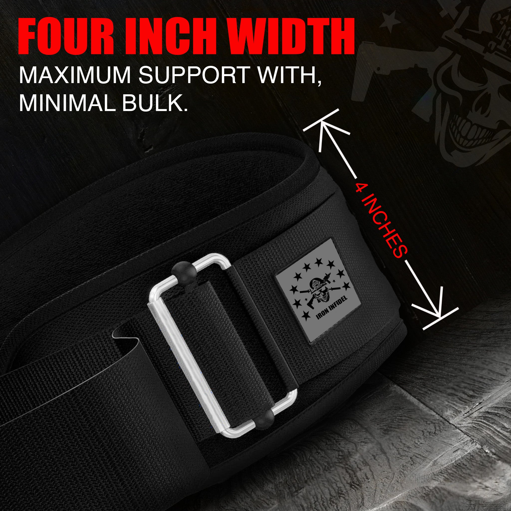 Recon Belt: EVA Lifting Belt with Self-Locking Buckle