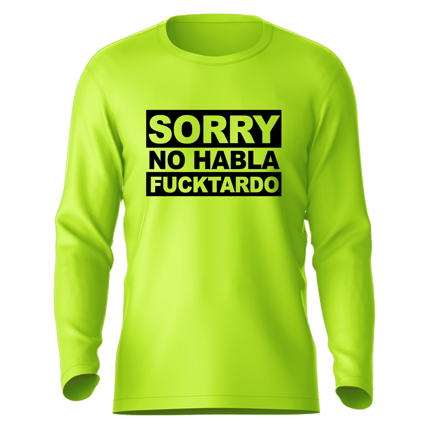 F*cktardo - Hi-Visibility UPF 50 Long Sleeve Sun Shirt