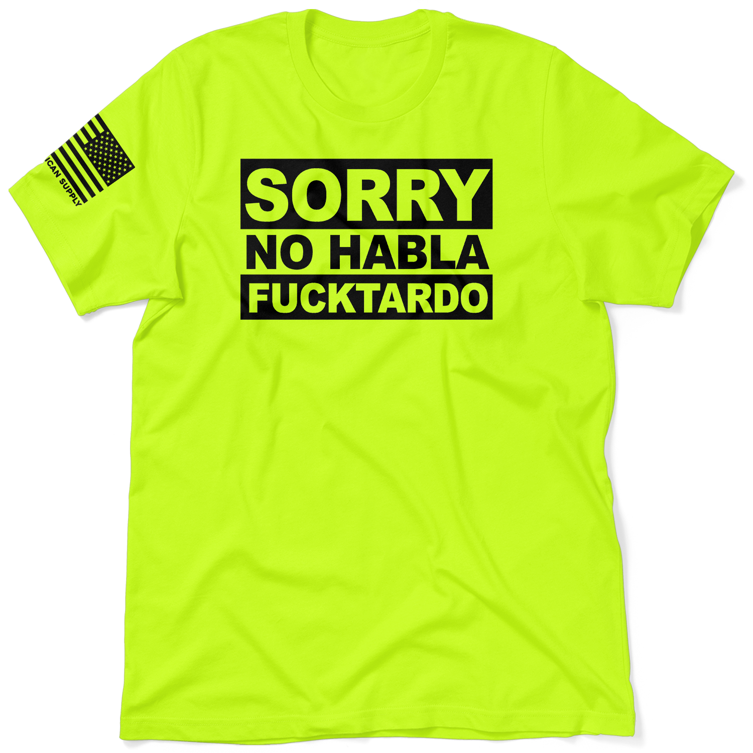 F*cktardo - Safety Yellow T-Shirt
