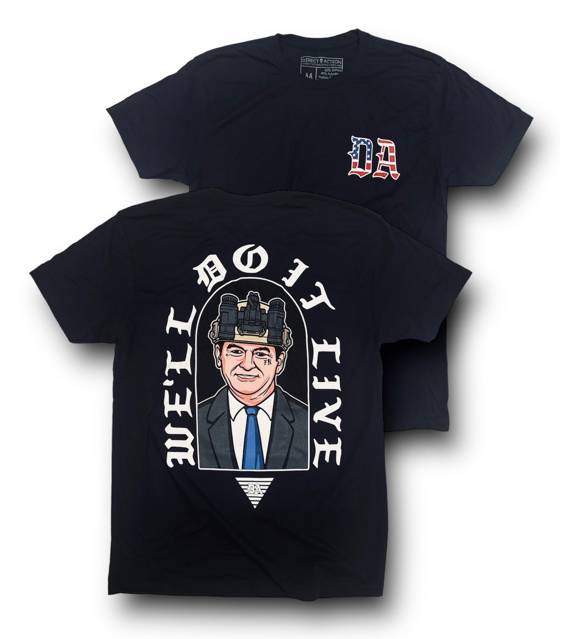 "DO IT LIVE" TEE (BLACK)