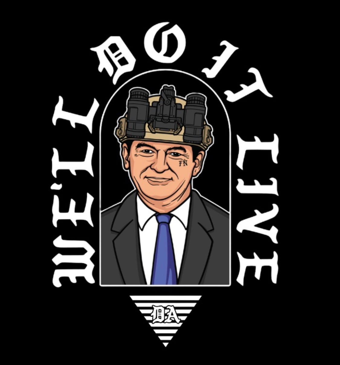 "DO IT LIVE" TEE (BLACK)
