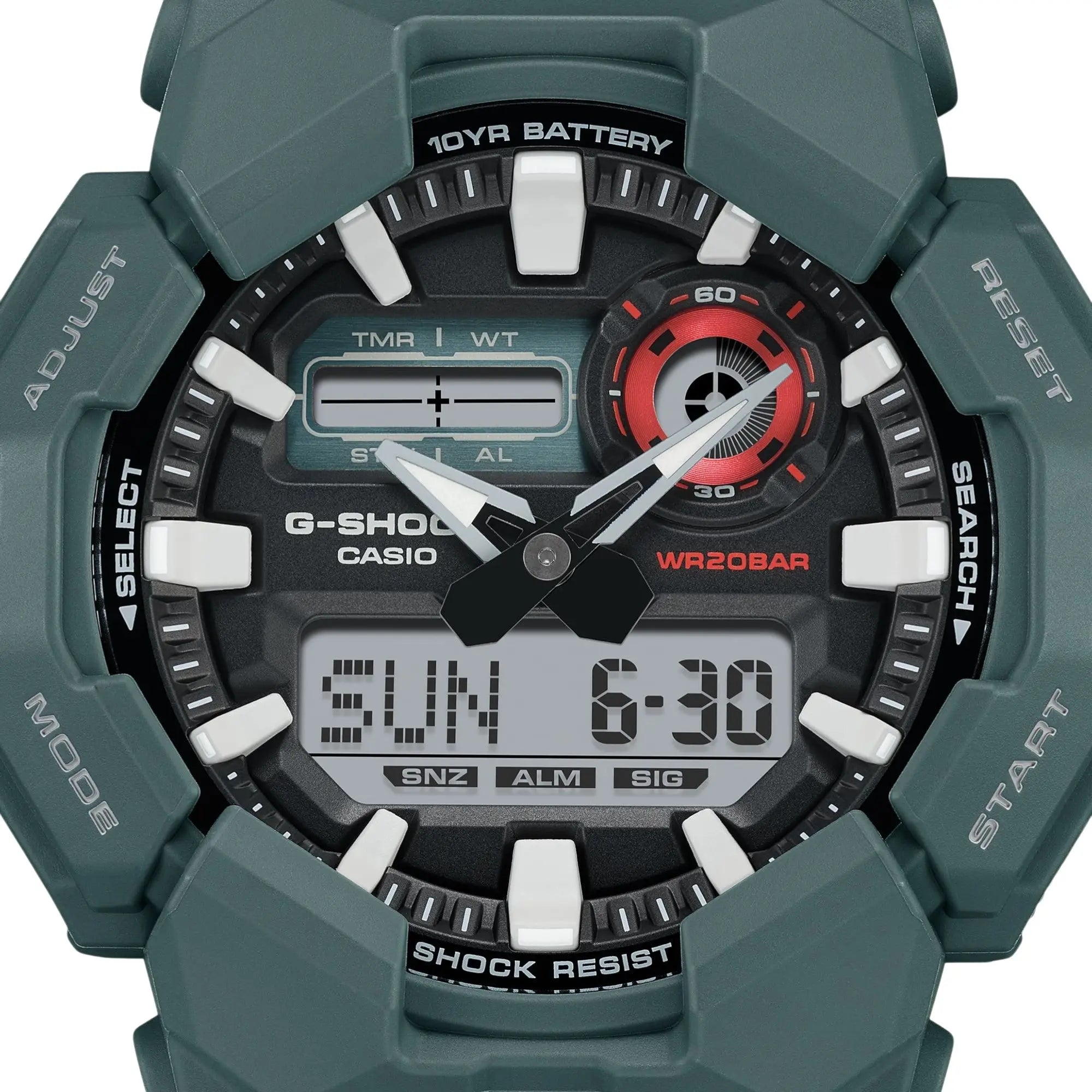 Casio G-Shock Green-Blue GA010-2A Analog/Digital Watch
