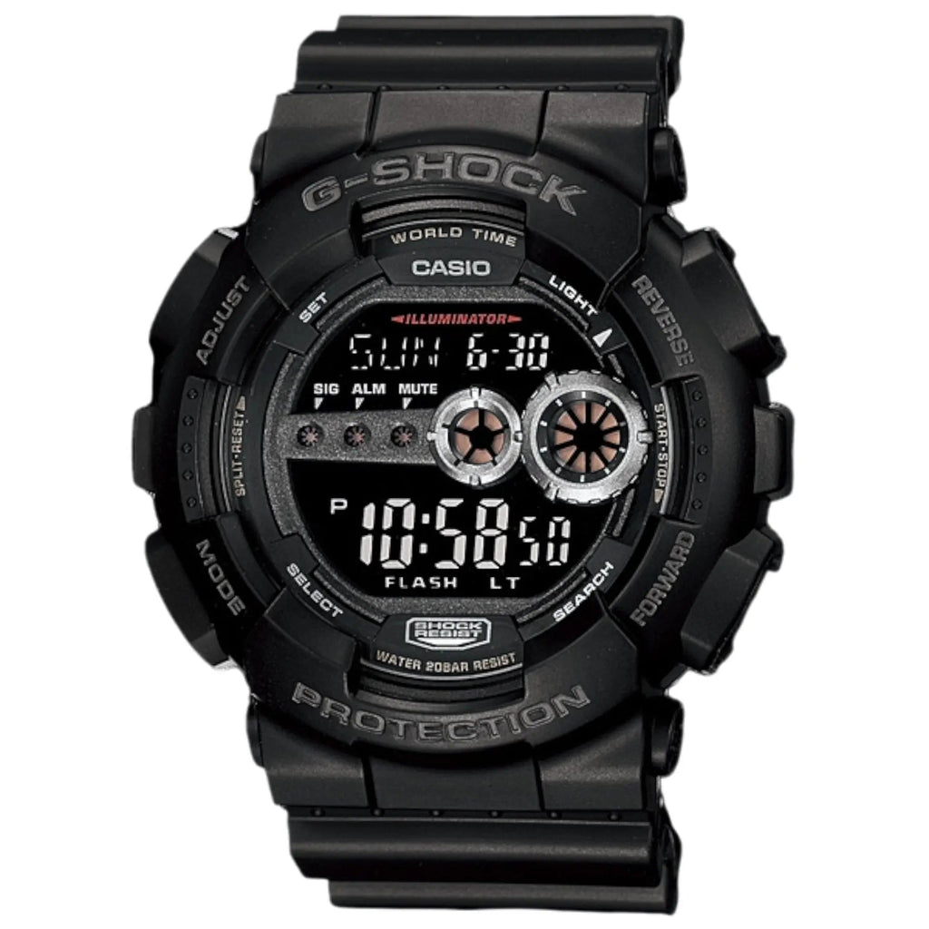 Casio G-Shock Black GD100-1B Watch
