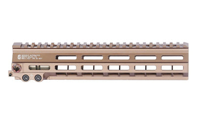 Geissele Automatics MK8 |  Super Modular Rail |  Handguard |  10.5" |  M-LOK |  Barrel Nut Wrench Sold Separately (GEI-02-243) |  Gas Block Not Included |  Desert Dirt Color |  Product Finishes |  Shade Variations and Other Imperfections Are Normal Due to
