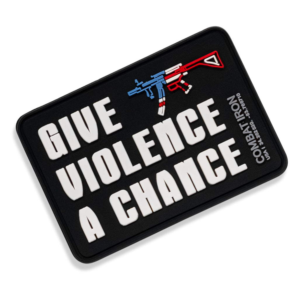 Give Violence A Chance PVC Patch