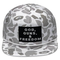 God, Guns, & Freedom Patch Flatbill Hat