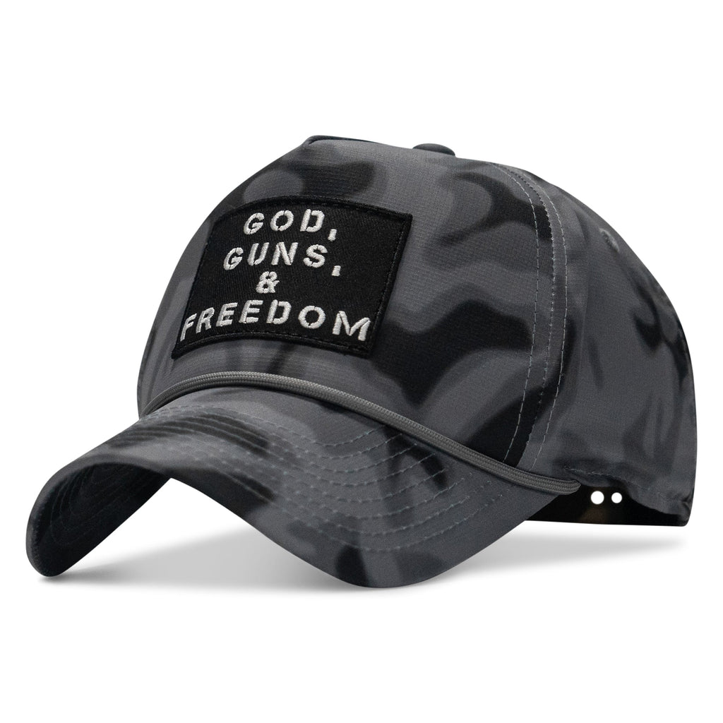 God, Guns, And Freedom Patch Weekender Snapback Hat