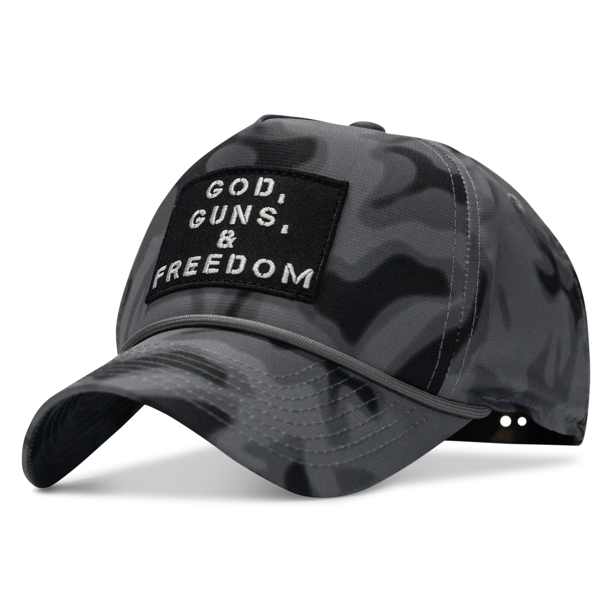 God, Guns, And Freedom Patch Weekender Snapback Hat