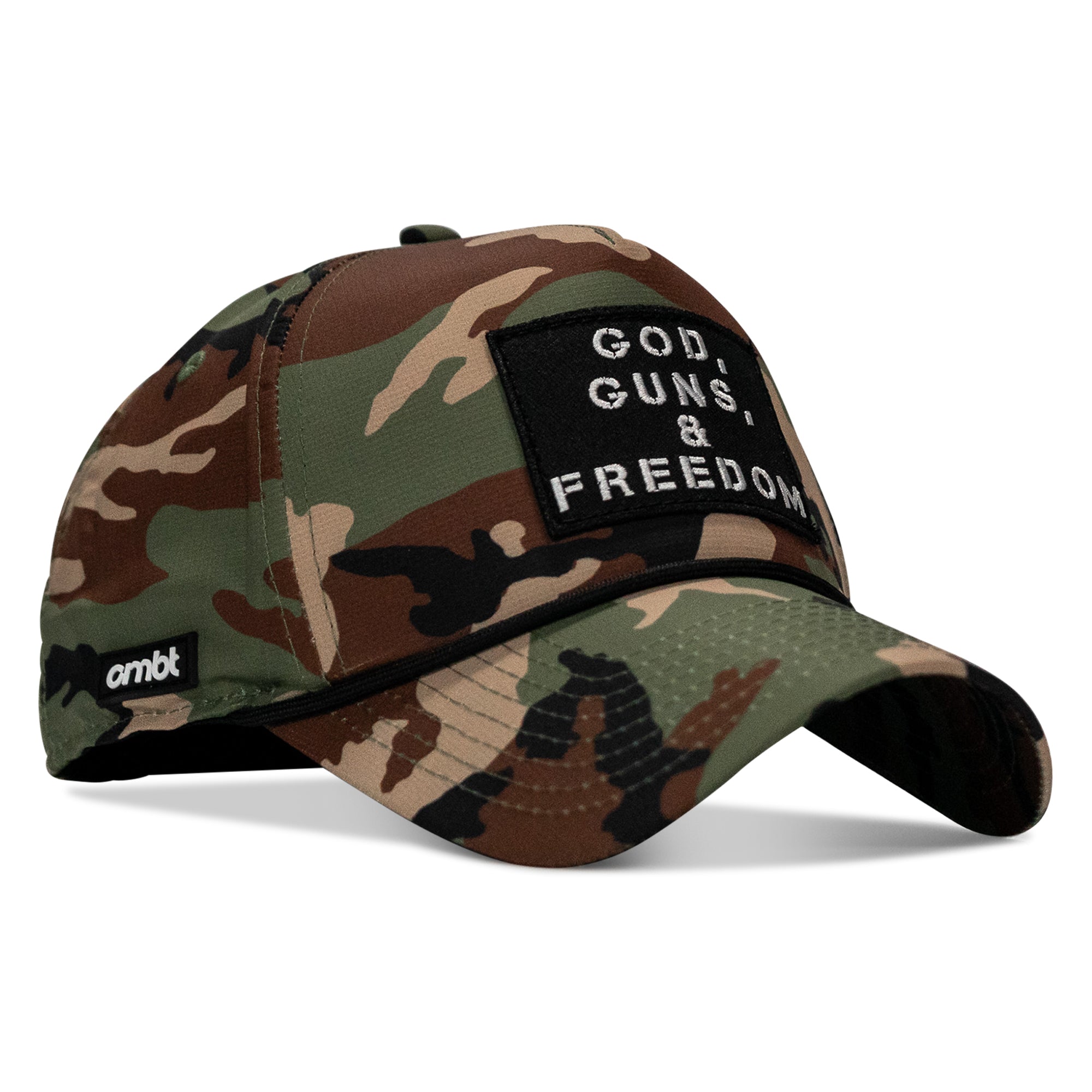 God, Guns, And Freedom Patch Weekender Snapback Hat