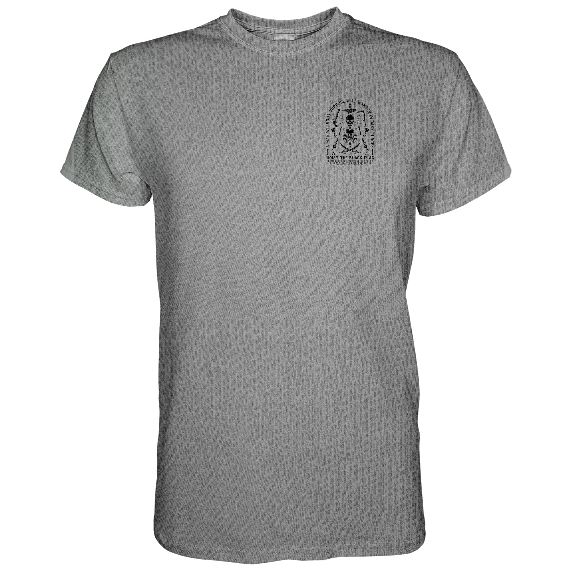 Hoist the Black Flag Skull & Bones Men's T-Shirt