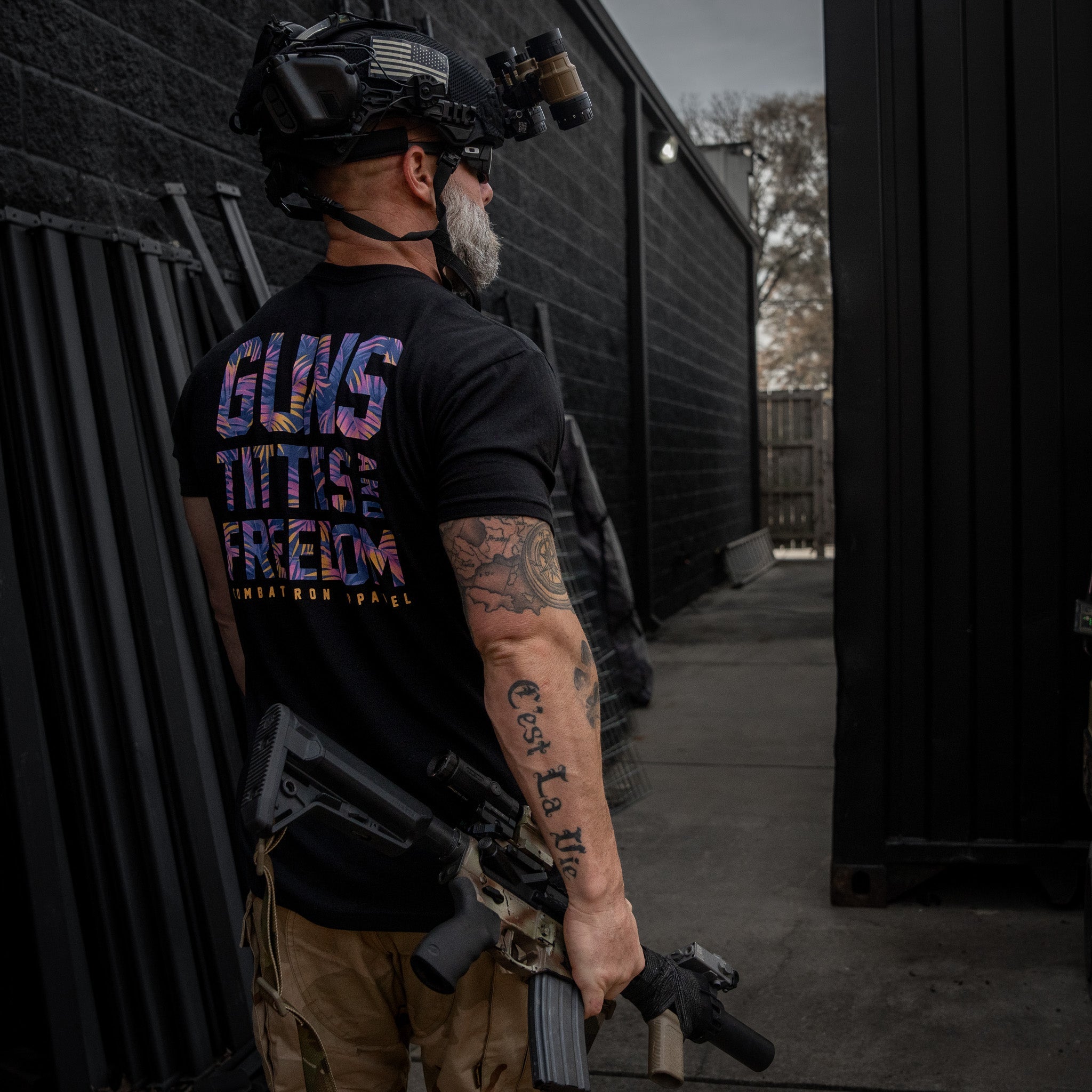Guns, Titties And Freedom Men's T-Shirt