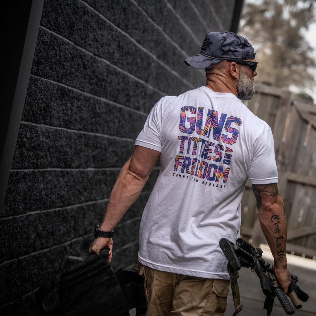 Guns, Titties And Freedom Men's T-Shirt