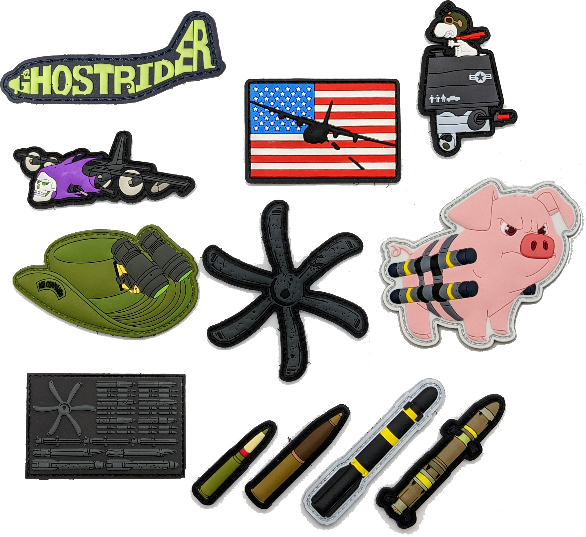 AC-130 Gunship Patch Bundles