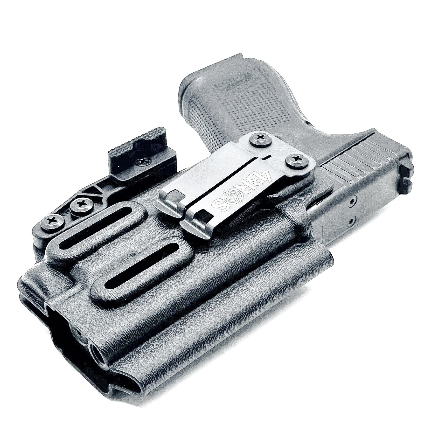 Glock 19 with Nightstick TCM-10 & TCM-15 IWB Holster