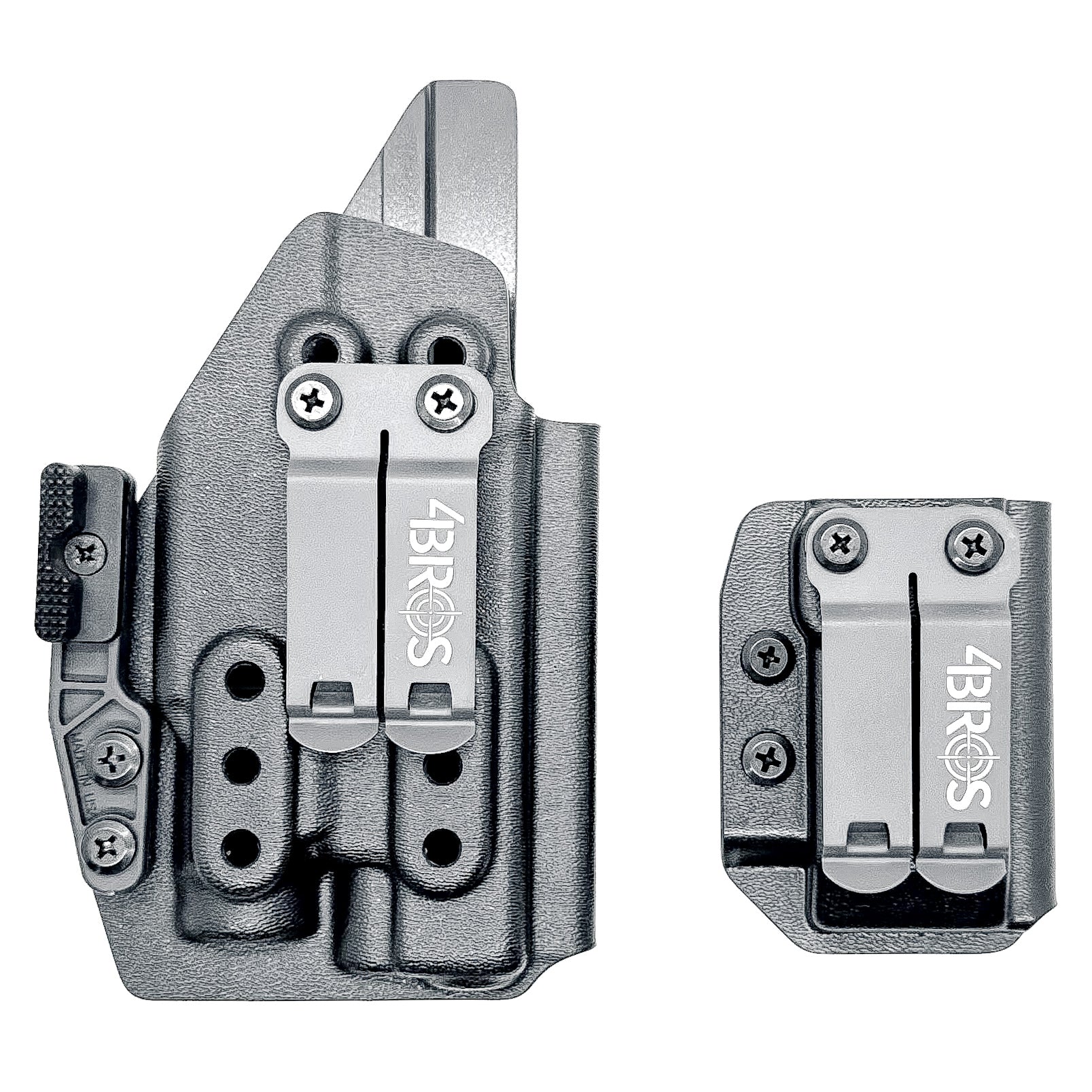 Glock 43X & 48 MOS TLR-7 Sub IWB RH Holster with Magazine Carrier Combo