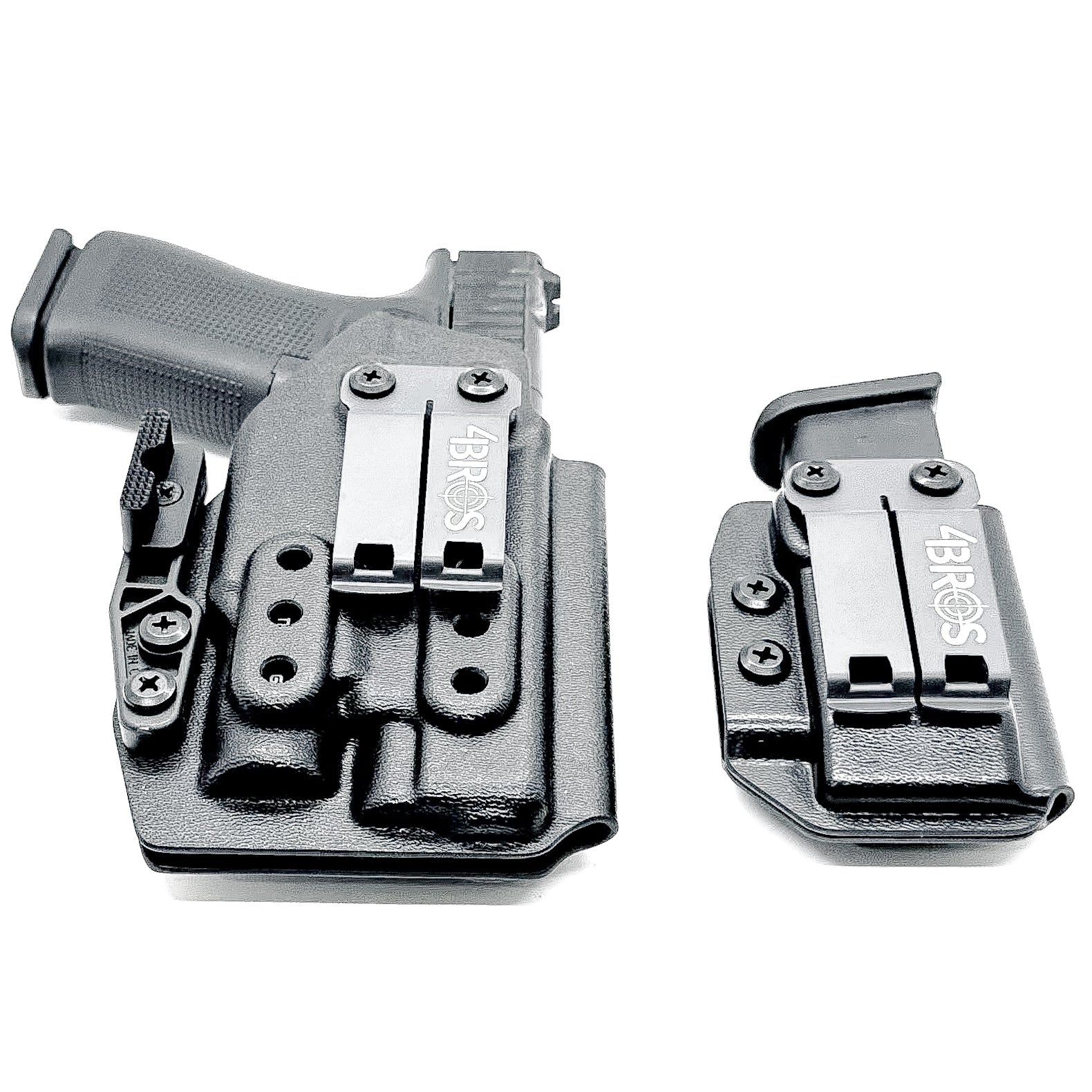 Glock 43X & 48 MOS TLR-7 Sub IWB RH Holster with Magazine Carrier Combo