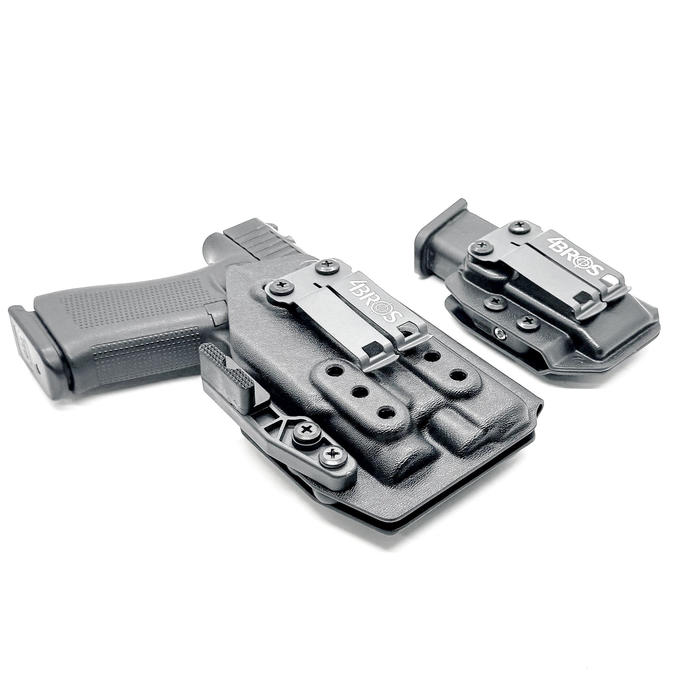 Glock 43X & 48 MOS TLR-7 Sub IWB RH Holster with Magazine Carrier Combo