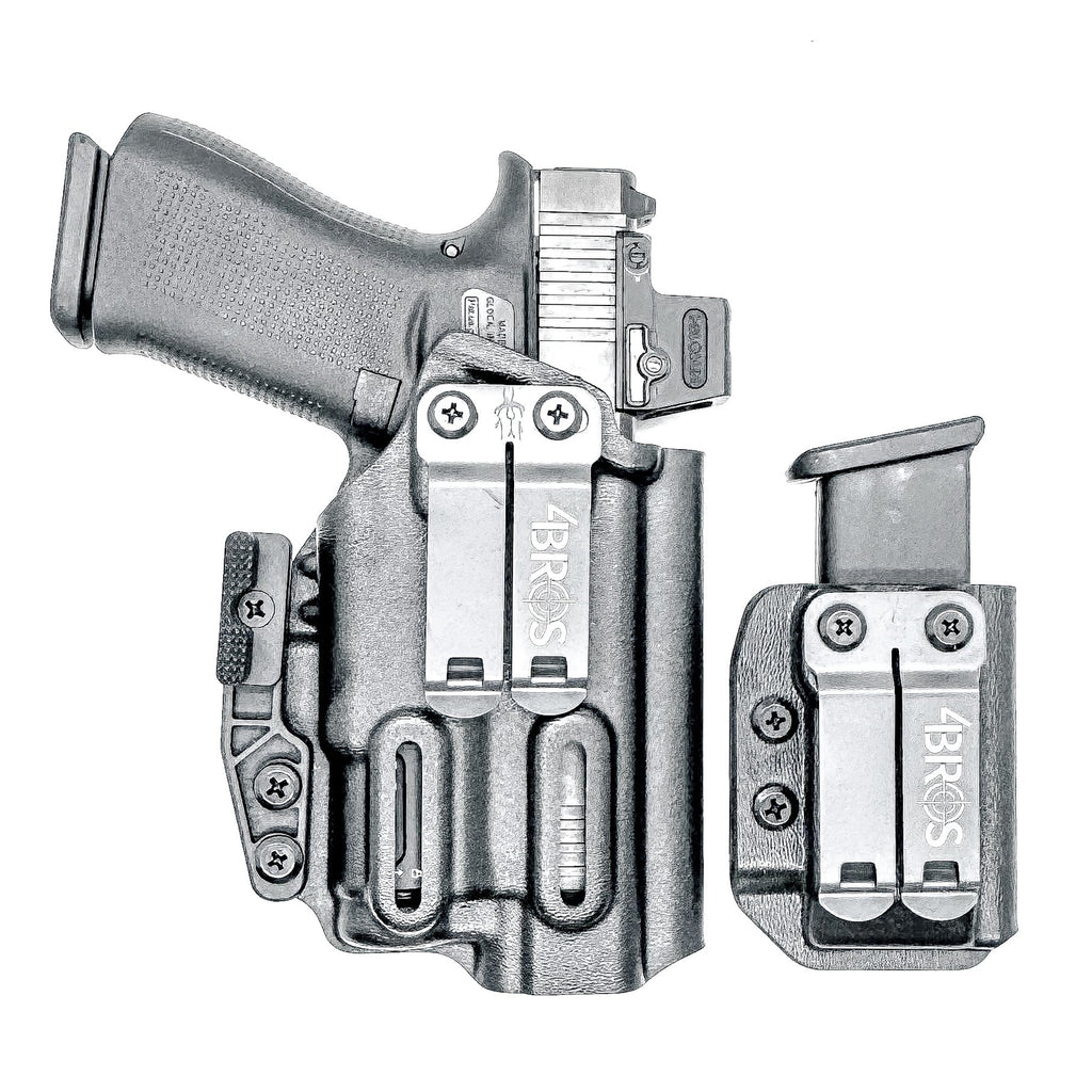 Glock 43X & 48 MOS SureFire XC3 Sub IWB Holster with Magazine Carrier Combo