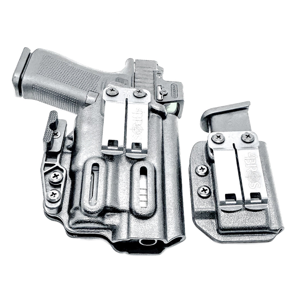 Glock 43X & 48 MOS SureFire XC3 Sub IWB Holster with Magazine Carrier Combo