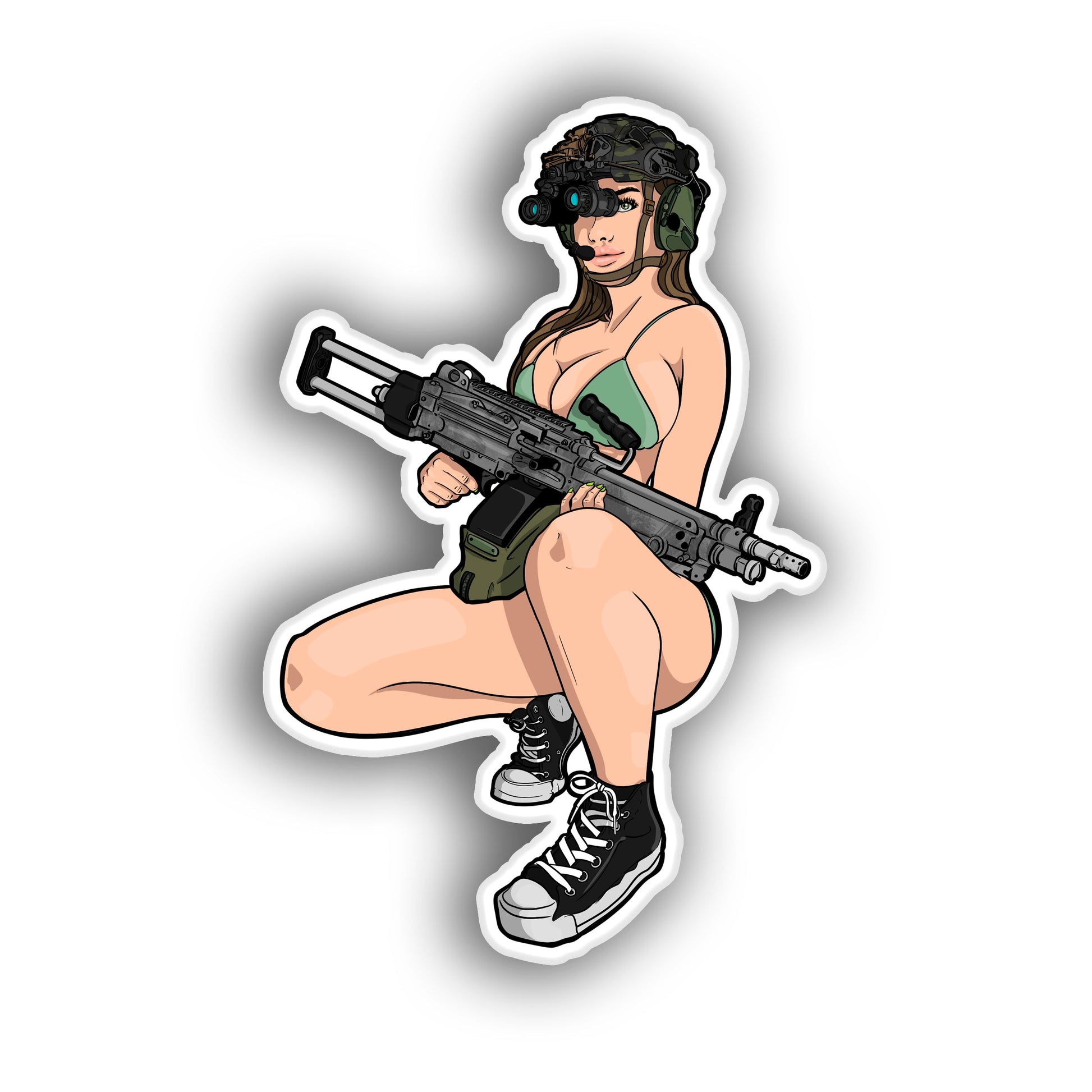 Goon'in Vol. 1 - 4" x 3" PVC Velcro Morale Patch