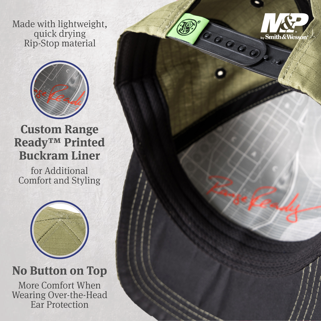 Range Ready™ M&P® by Smith & Wesson®  Ripstop 6-Panel Structured Cap