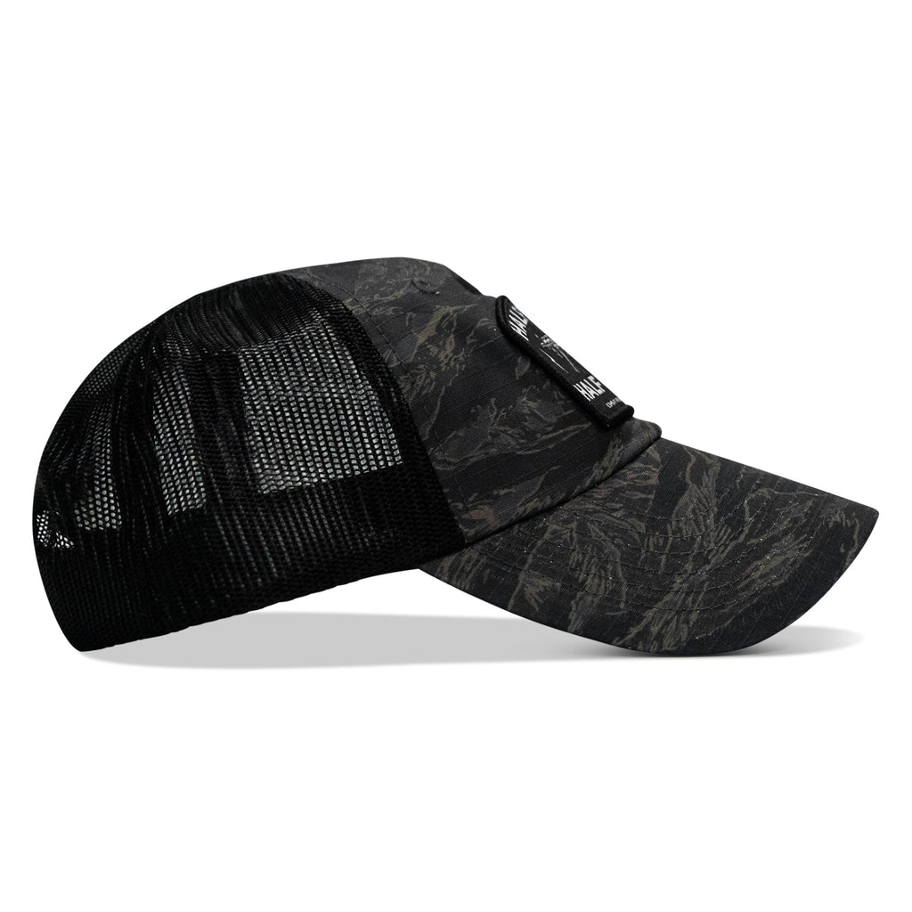 Half Holy. Half Hood Patch. Tactical Ripstop Mesh Snapback Hat