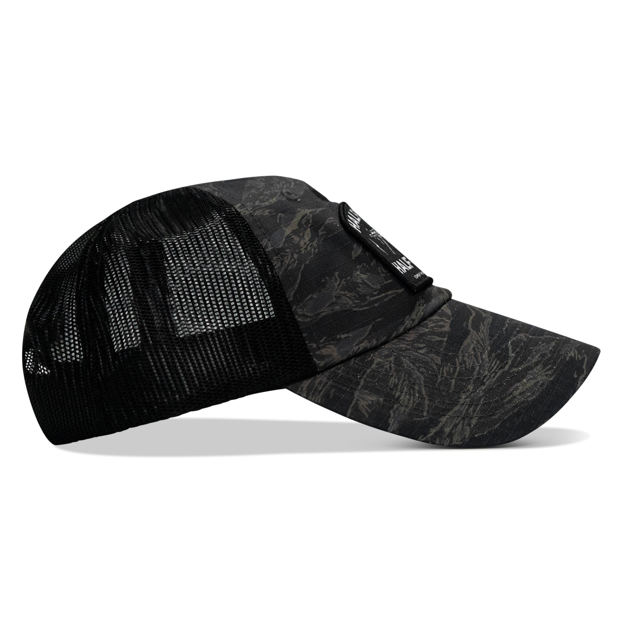Half Holy. Half Hood Patch. Tactical Ripstop Mesh Snapback Hat