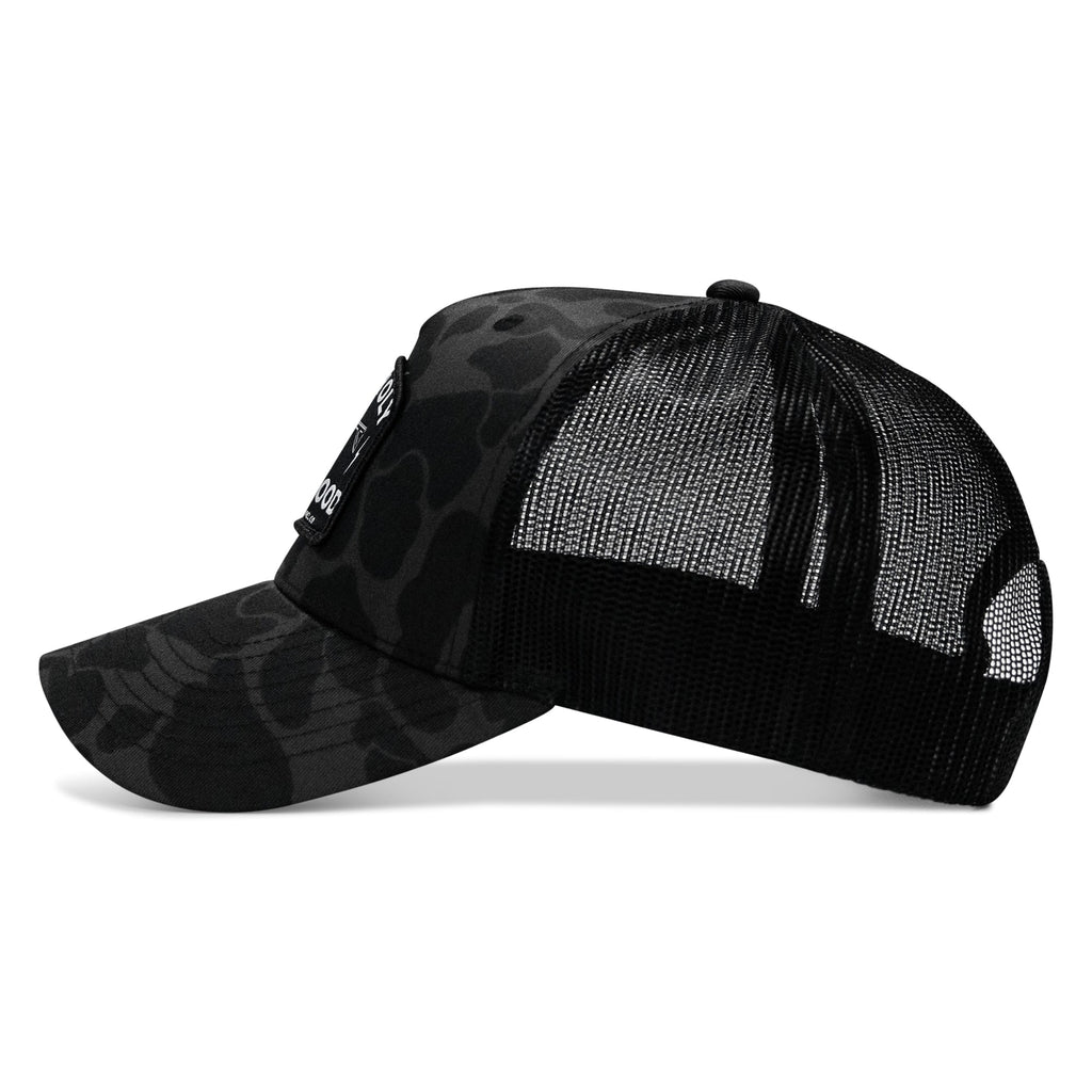 Half Holy. Half Hood. Patch Snapback Hat