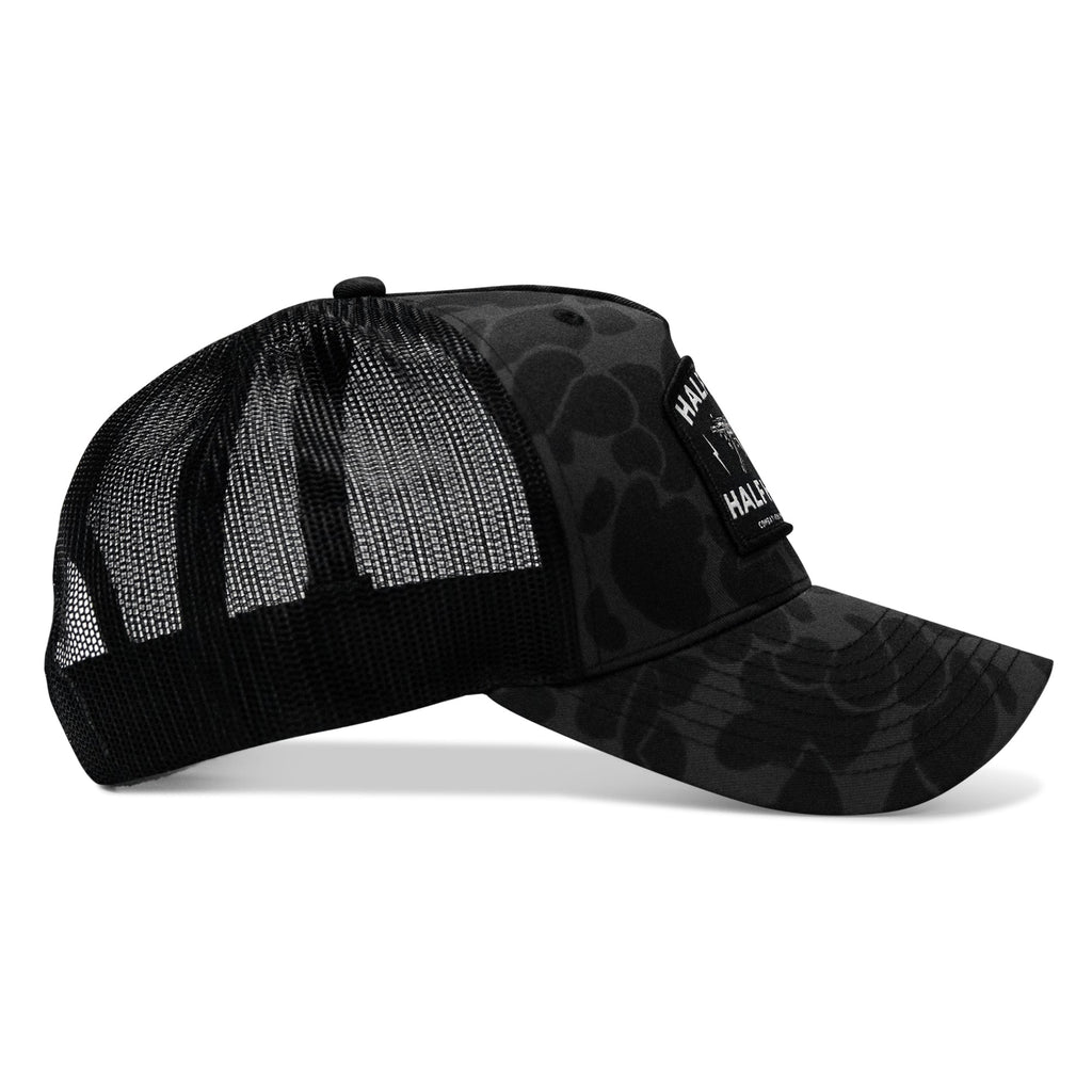 Half Holy. Half Hood. Patch Snapback Hat