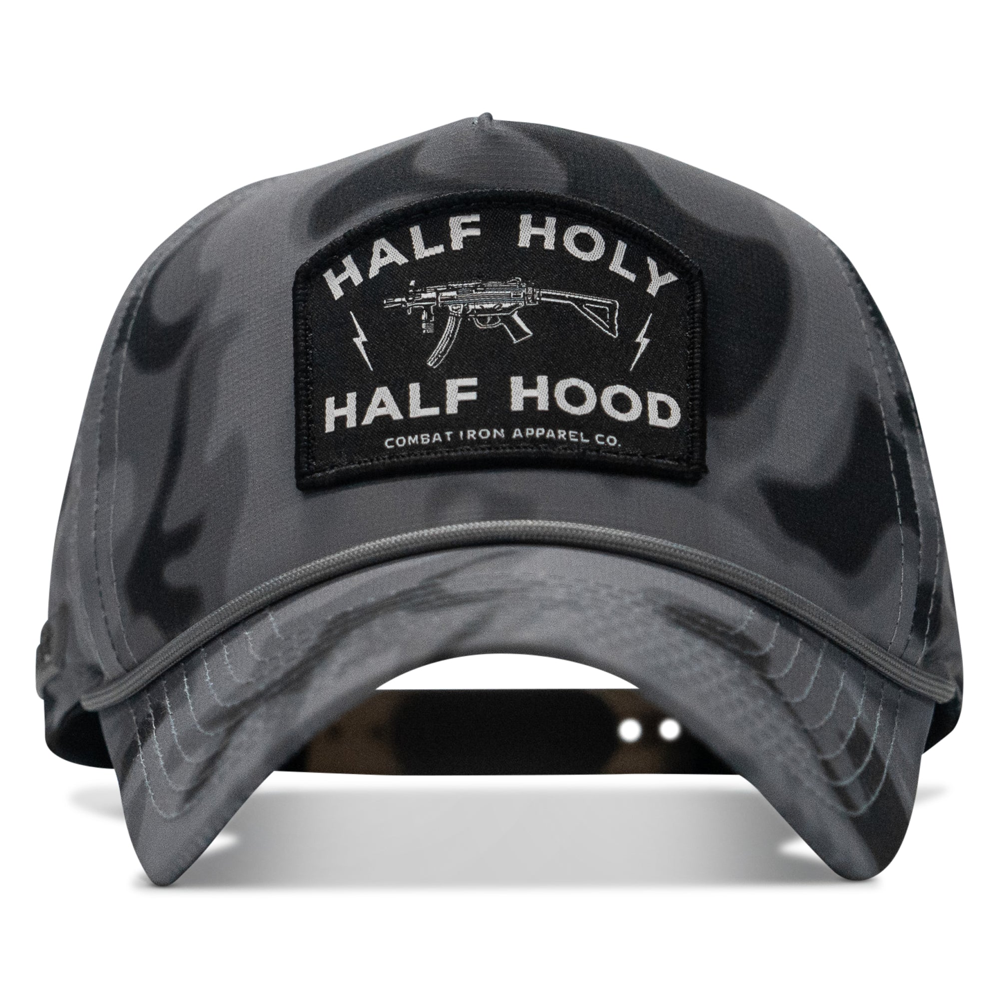 Half Holy. Half Hood. Patch Weekender Snapback
