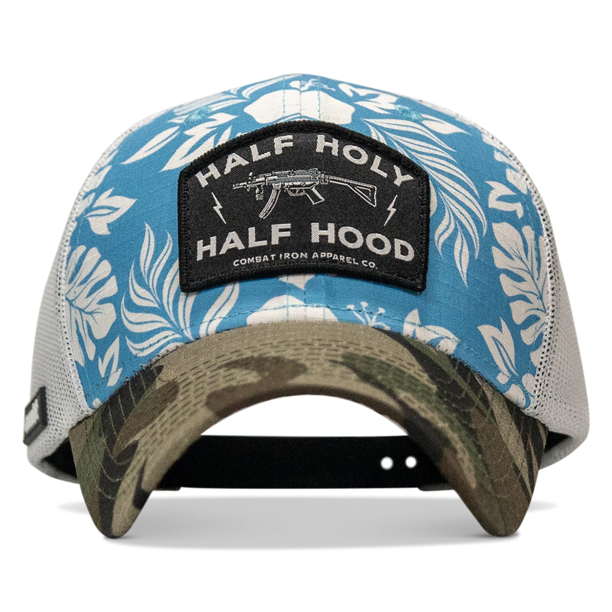 Half Holy. Half Hood Patch Original Ripstop Snapback Hat