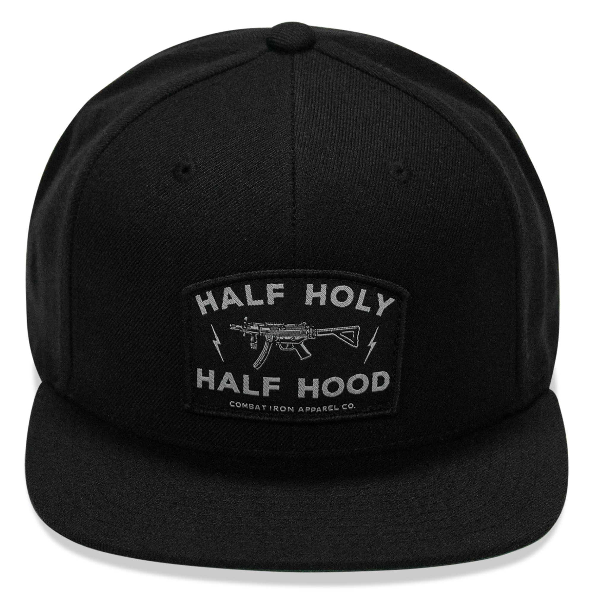 Half Holy. Half Hood. Flatbill Hat