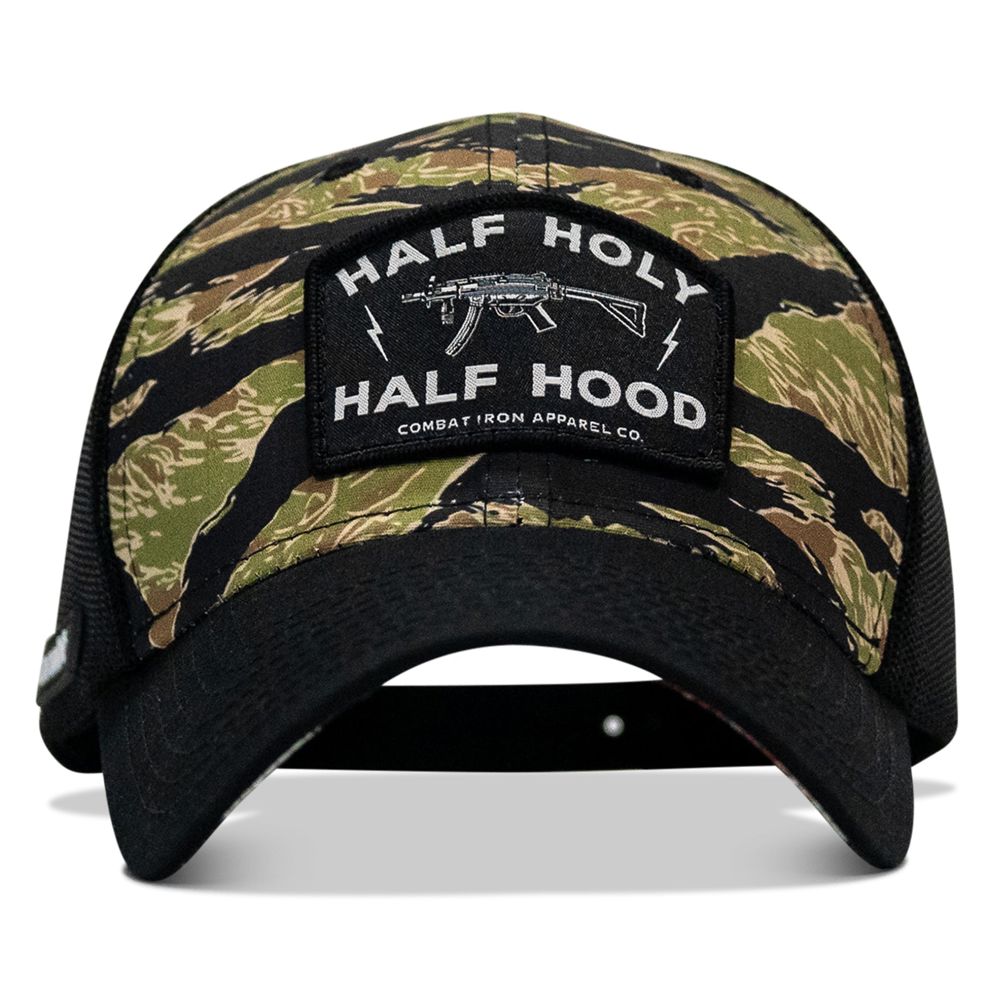 Half Holy. Half Hood Patch Original Ripstop Snapback Hat