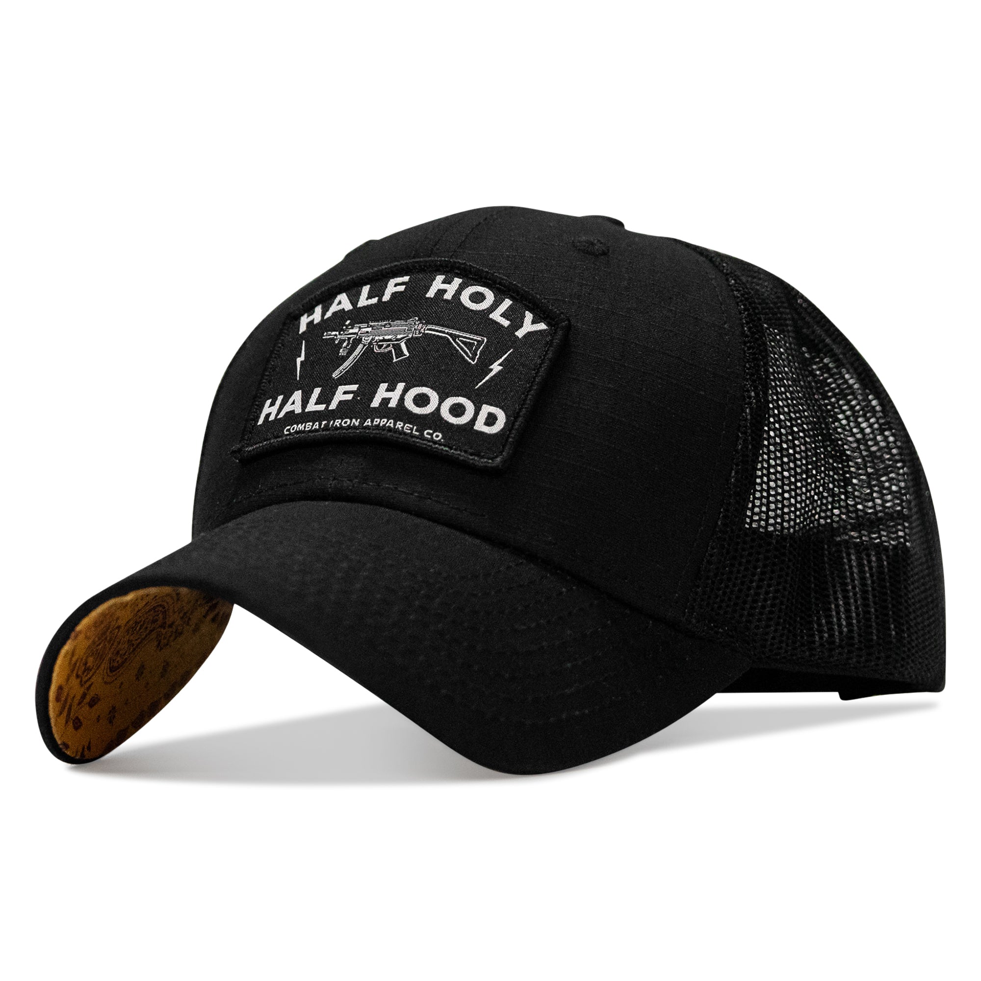 Half Holy. Half Hood Patch Original Ripstop Snapback Hat