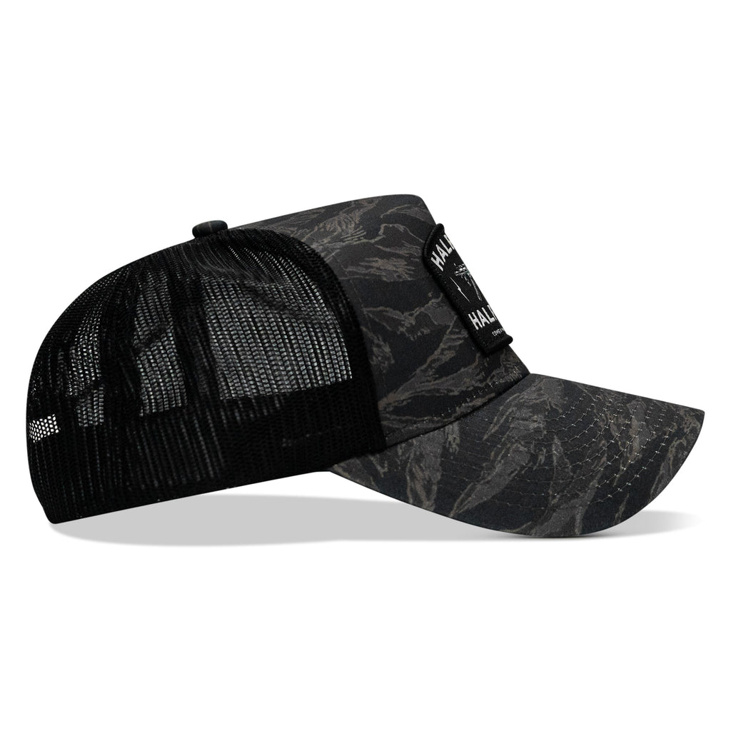 Half Holy. Half Hood Patch Five Panel Breacher Snapback Hat