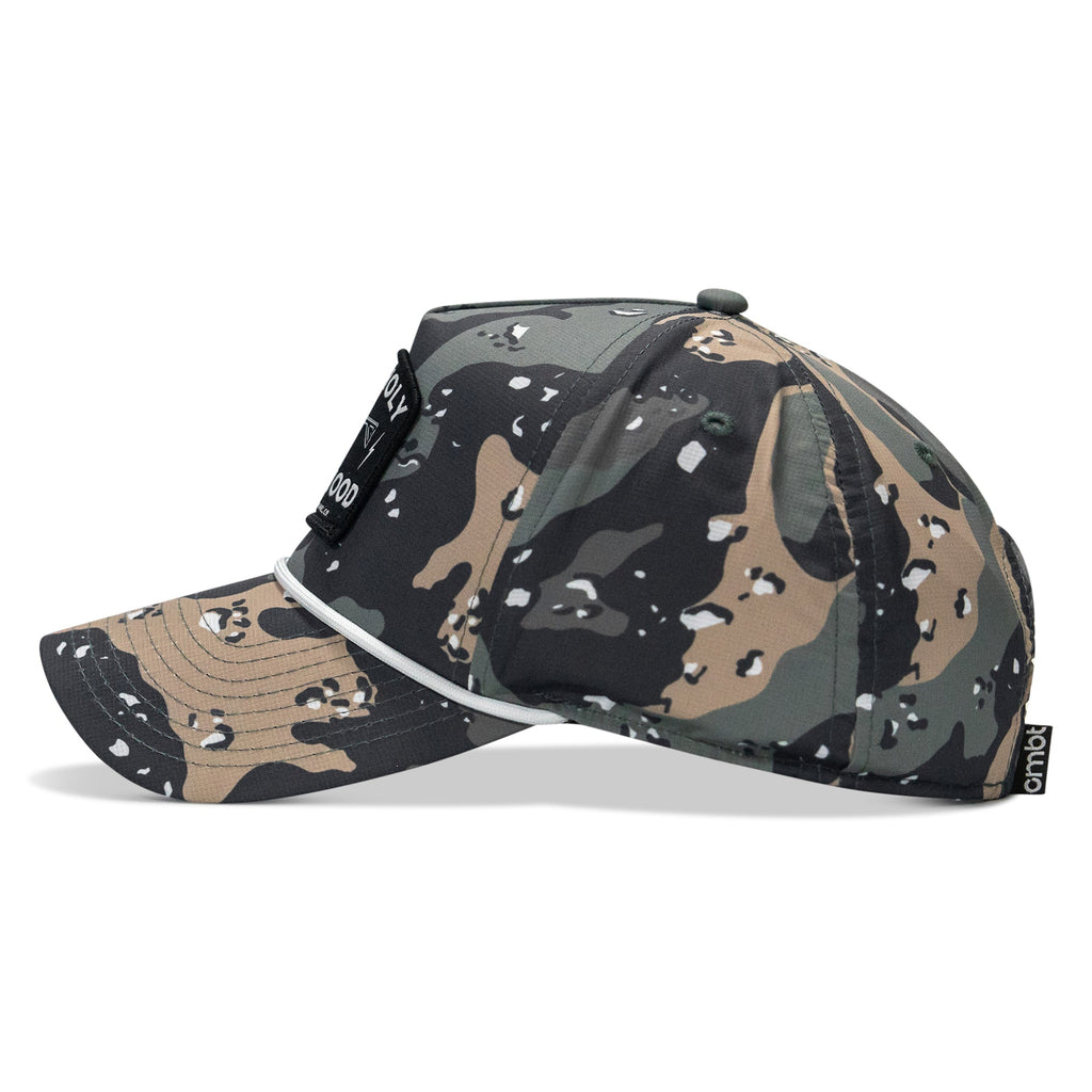 Half Holy. Half Hood. Patch Weekender Snapback