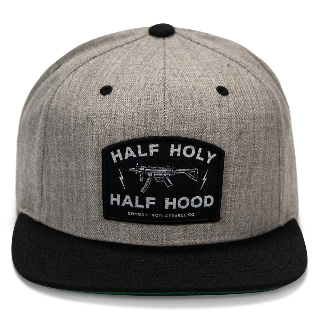 Half Holy. Half Hood. Flatbill Hat