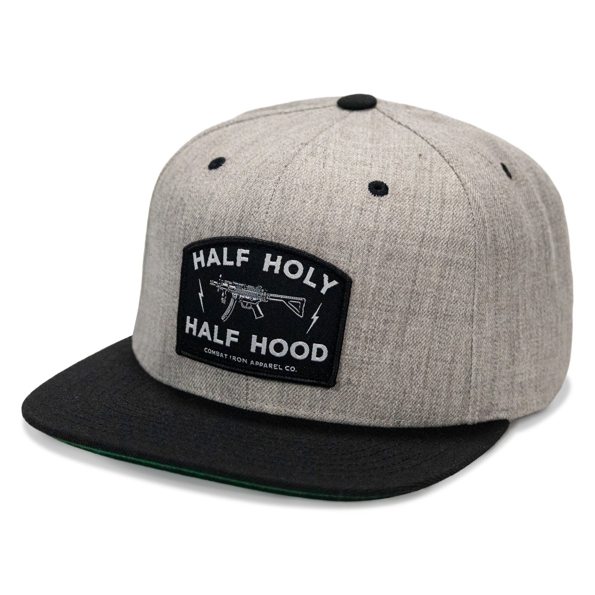 Half Holy. Half Hood. Flatbill Hat