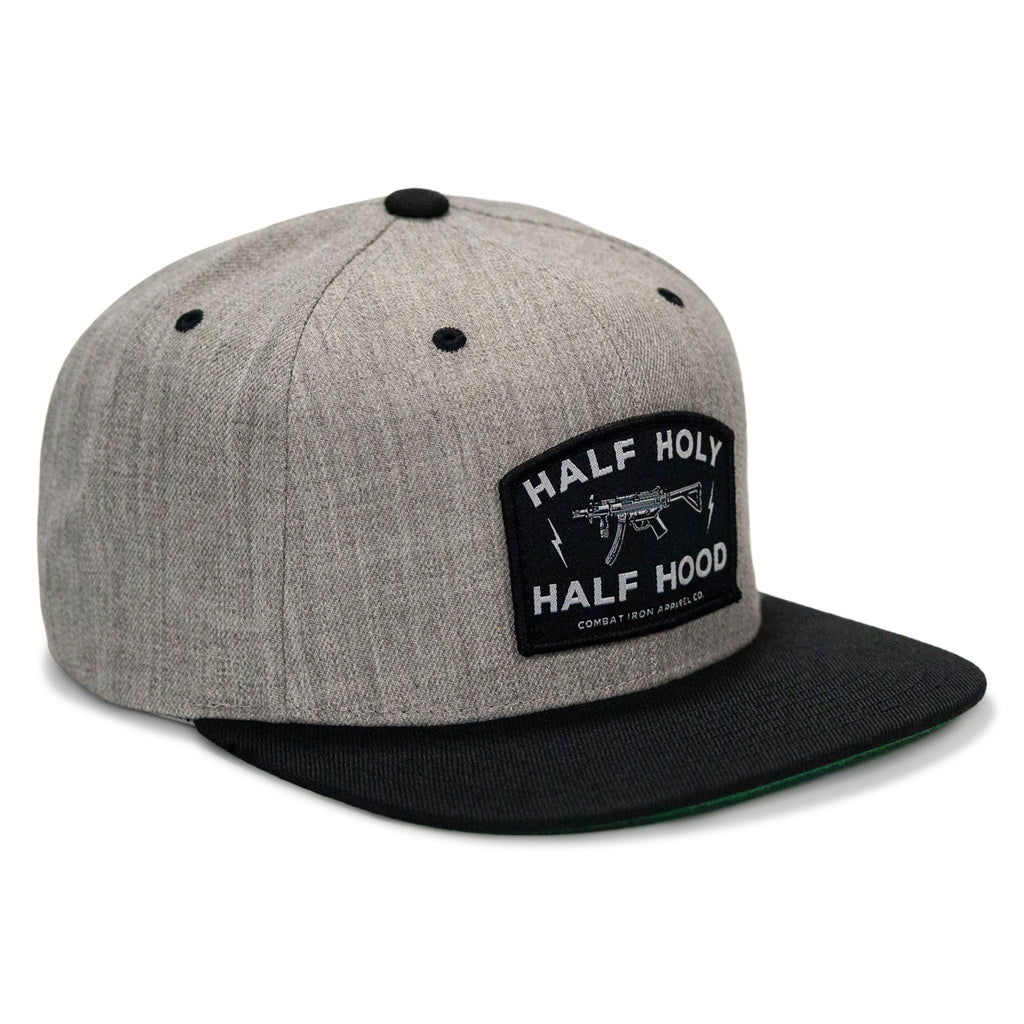 Half Holy. Half Hood. Flatbill Hat