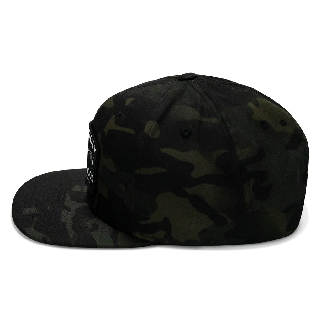 Half Holy. Half Hood. Flatbill Hat