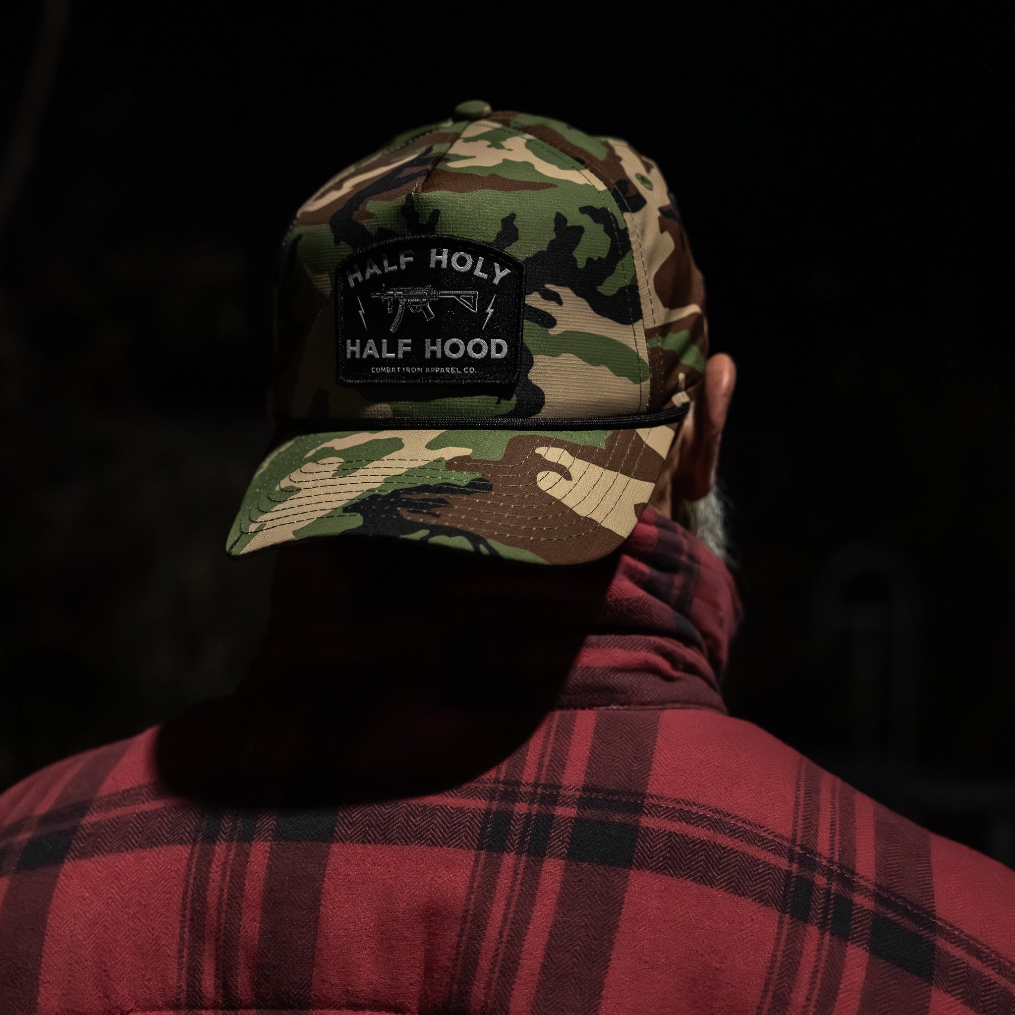 Half Holy. Half Hood. Patch Weekender Snapback