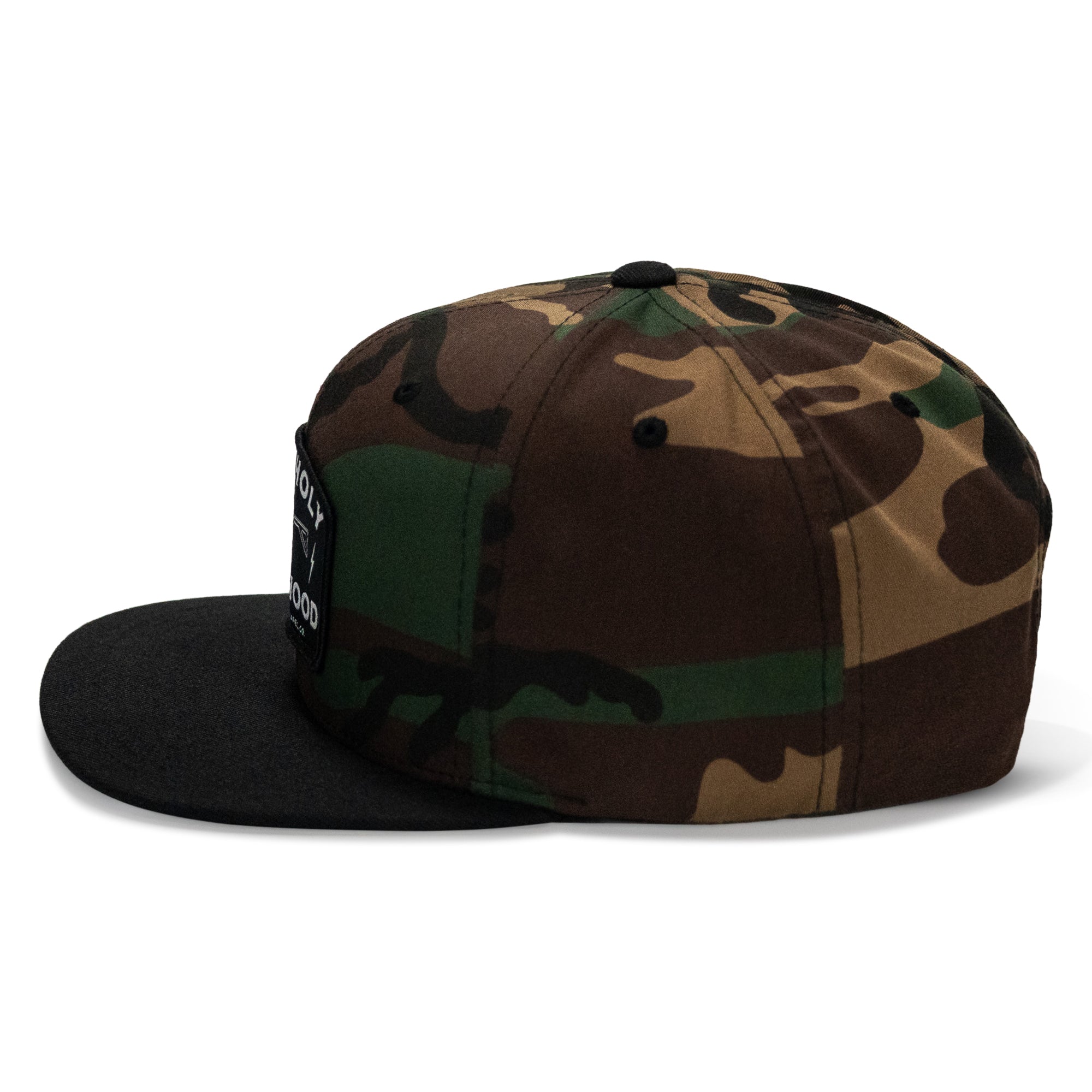 Half Holy. Half Hood. Flatbill Hat