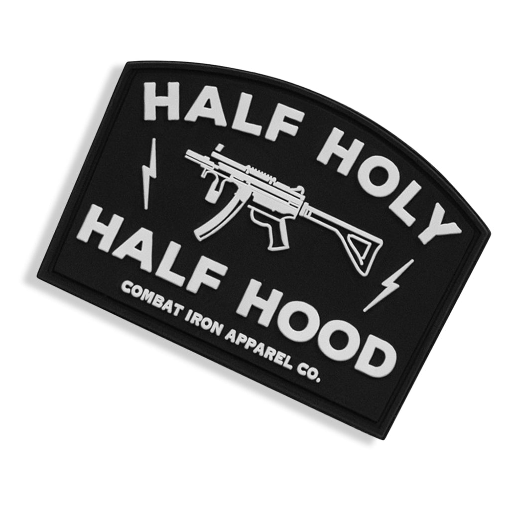 Half Holy Half Hood PVC Patch