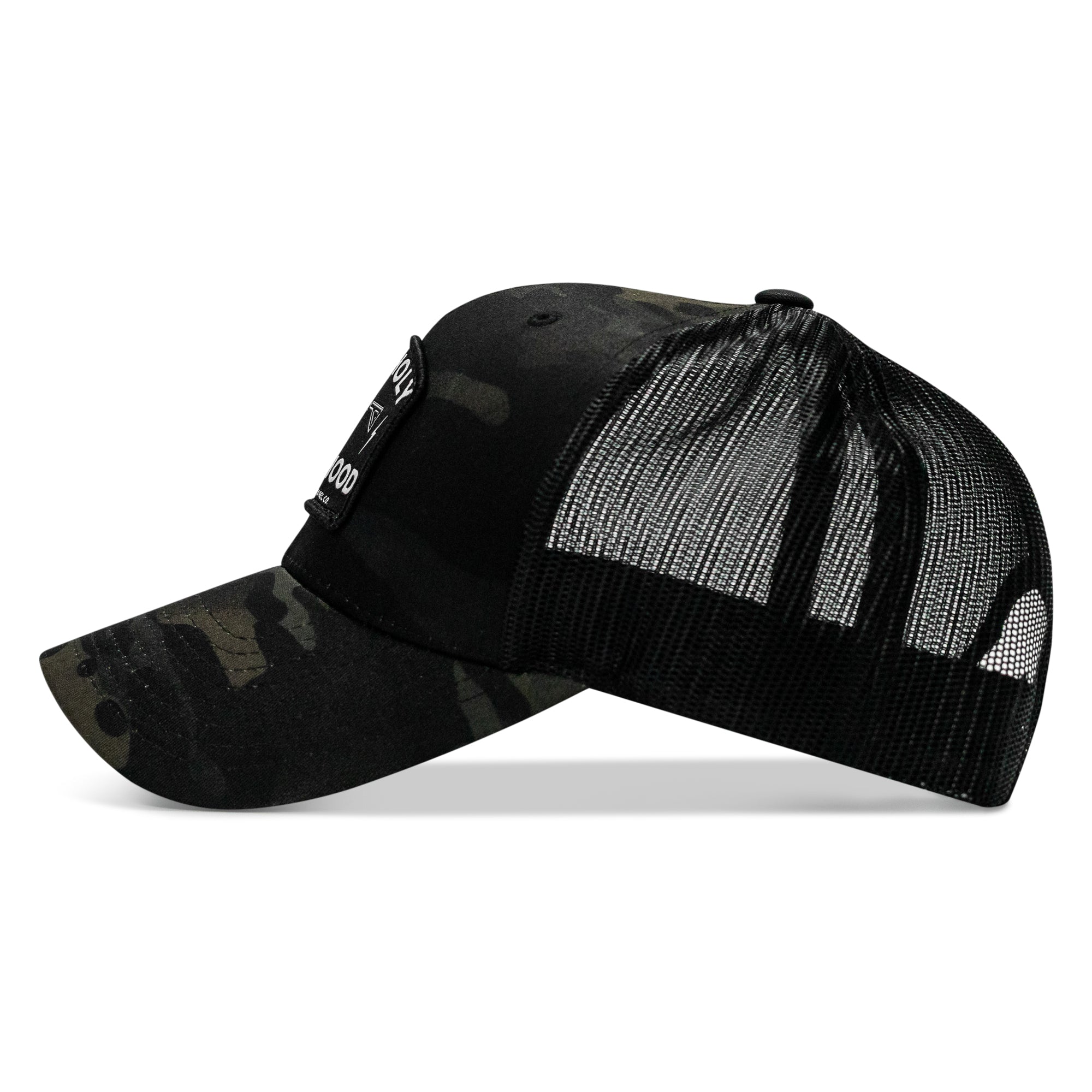 Half Holy. Half Hood. Patch Snapback Hat