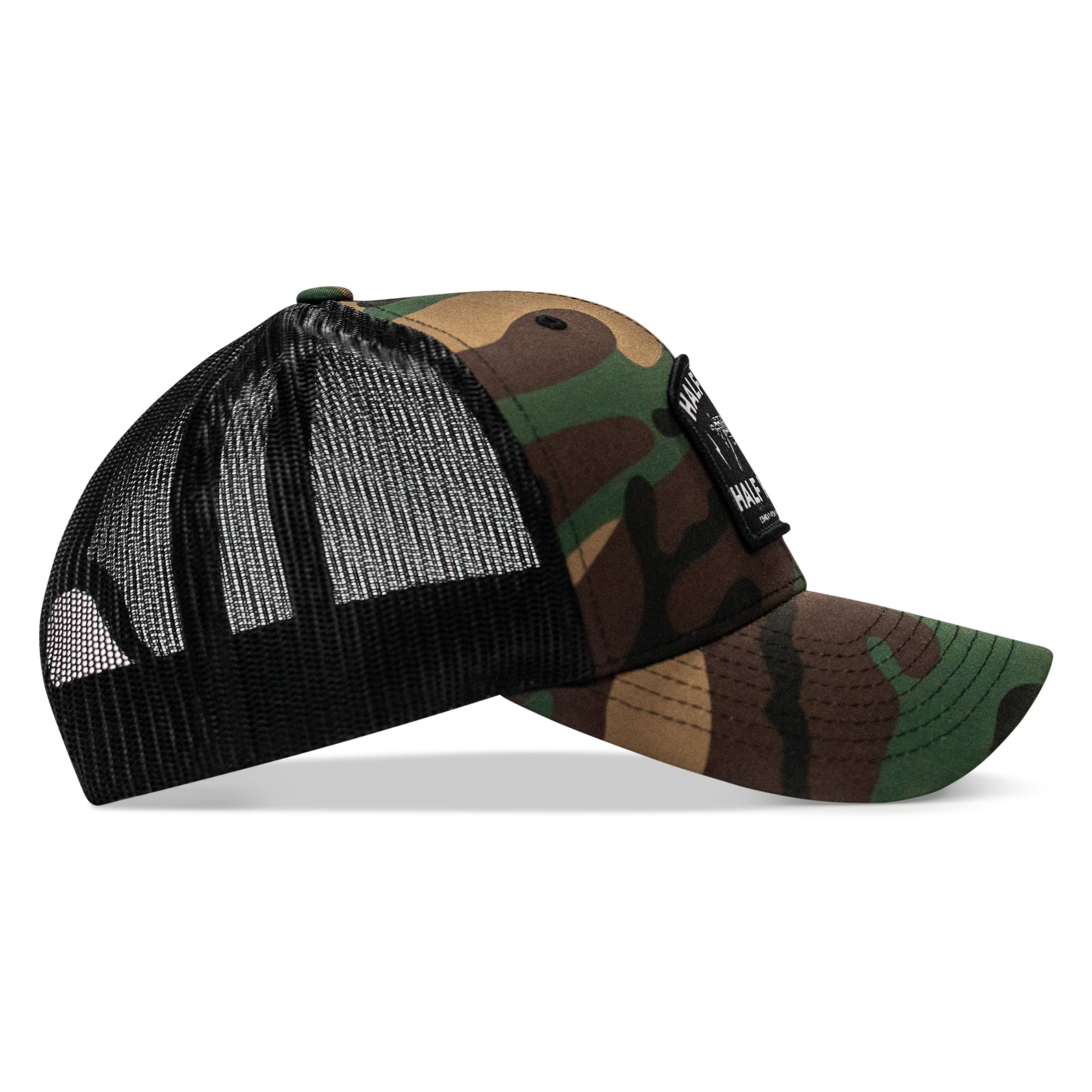 Half Holy. Half Hood. Patch Snapback Hat