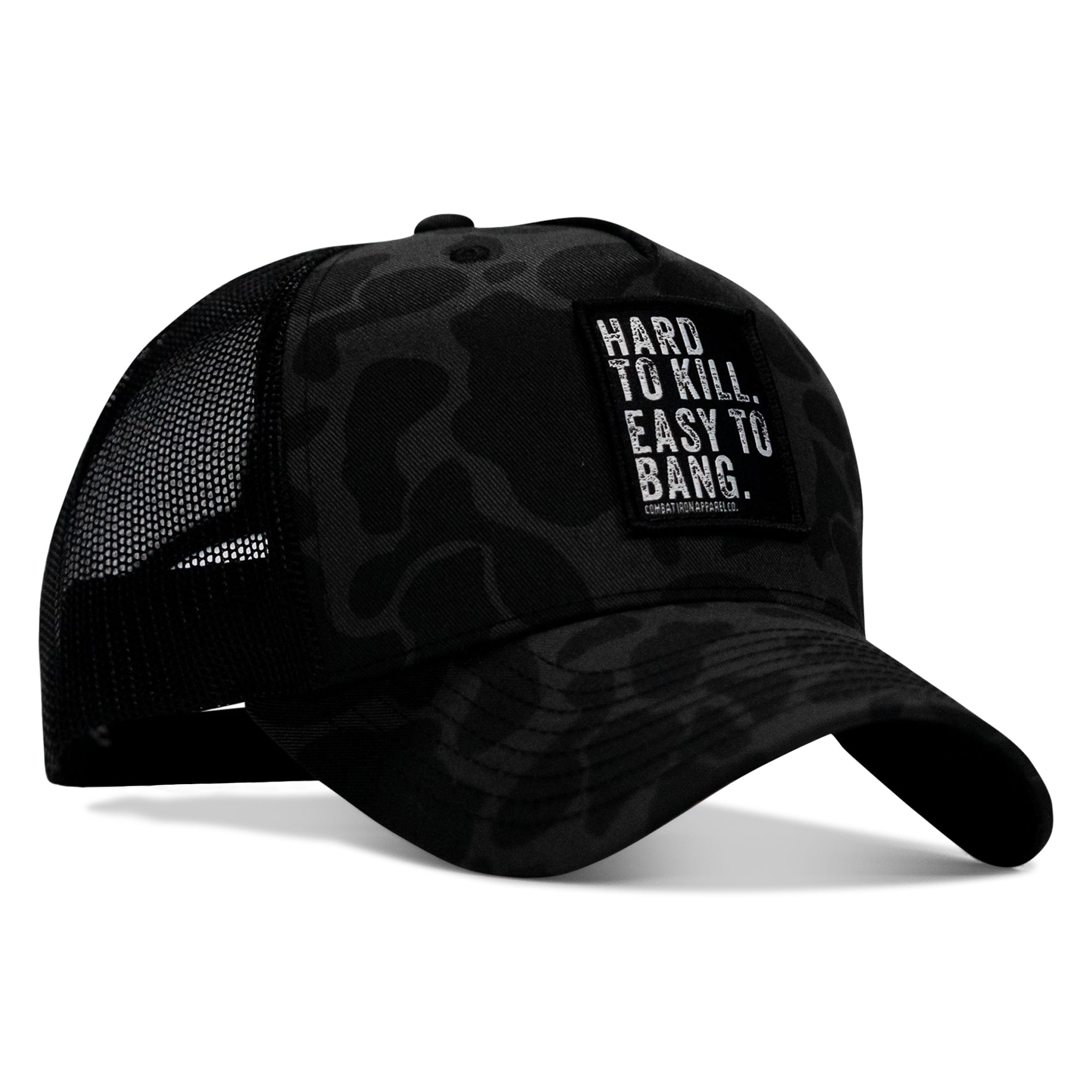 Hard to Kill. Easy to Bang. Patch Snapback Hat
