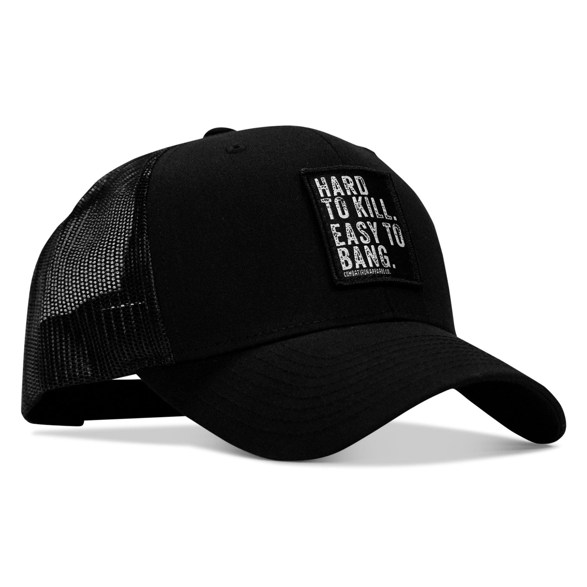 Hard to Kill. Easy to Bang. Patch Snapback Hat