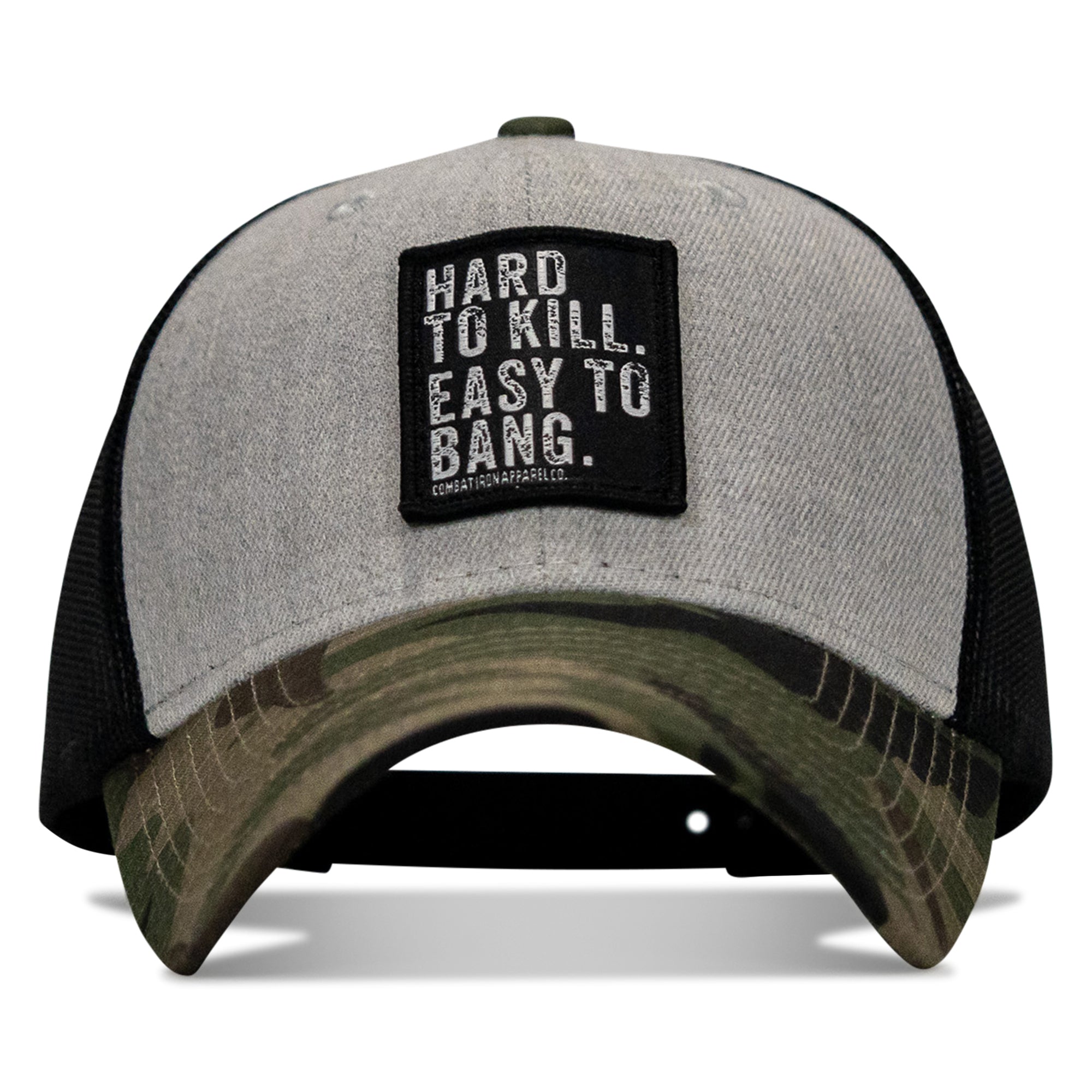 Hard to Kill. Easy to Bang. Patch Snapback Hat