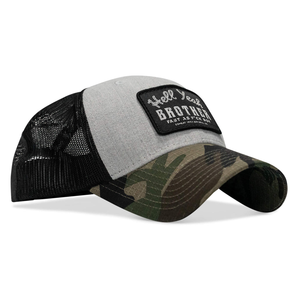 Hell Yeah Brother Patch Snapback Hat
