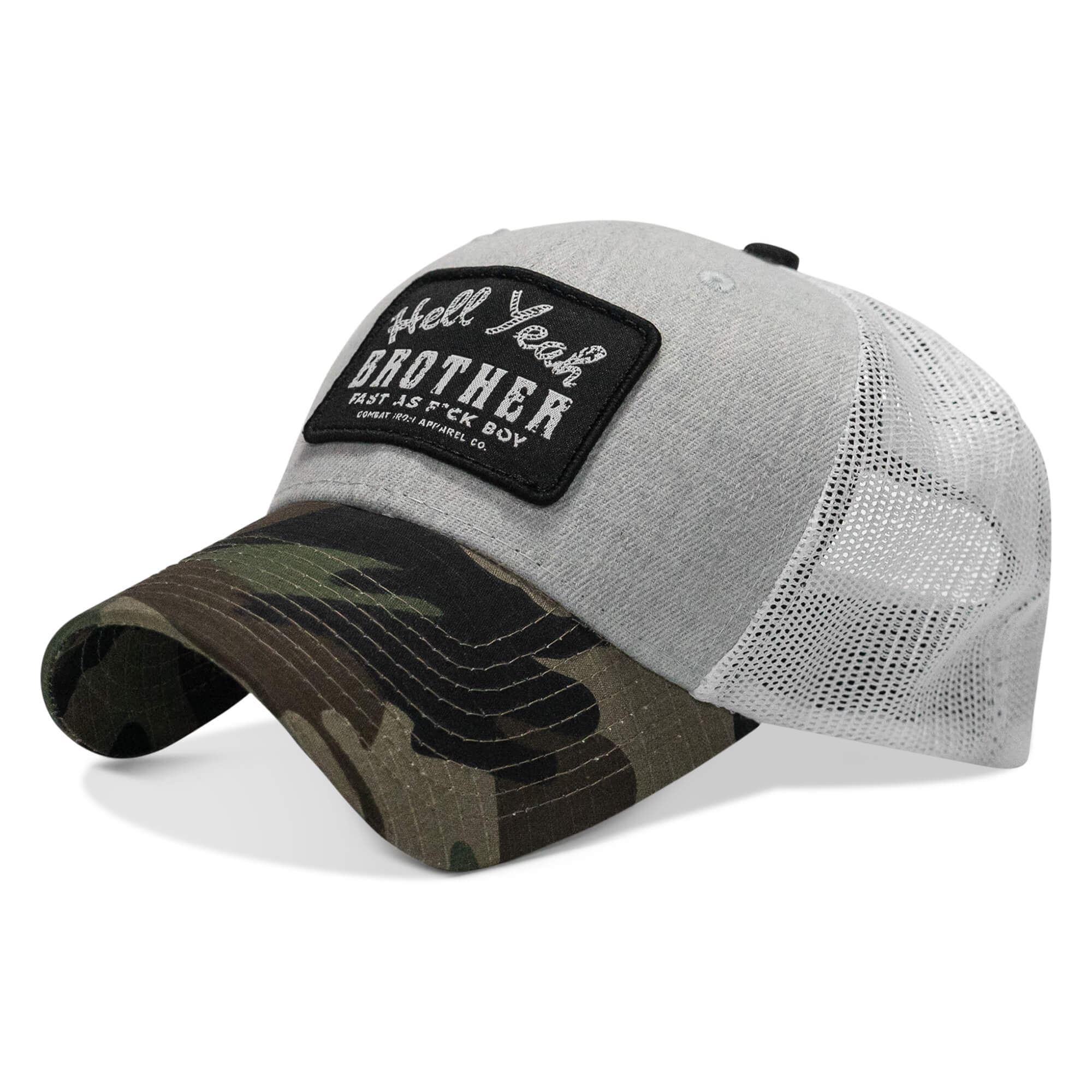 Hell Yeah Brother Patch Snapback Hat